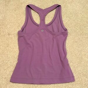 Lululemon Racerback Purple Tank Top